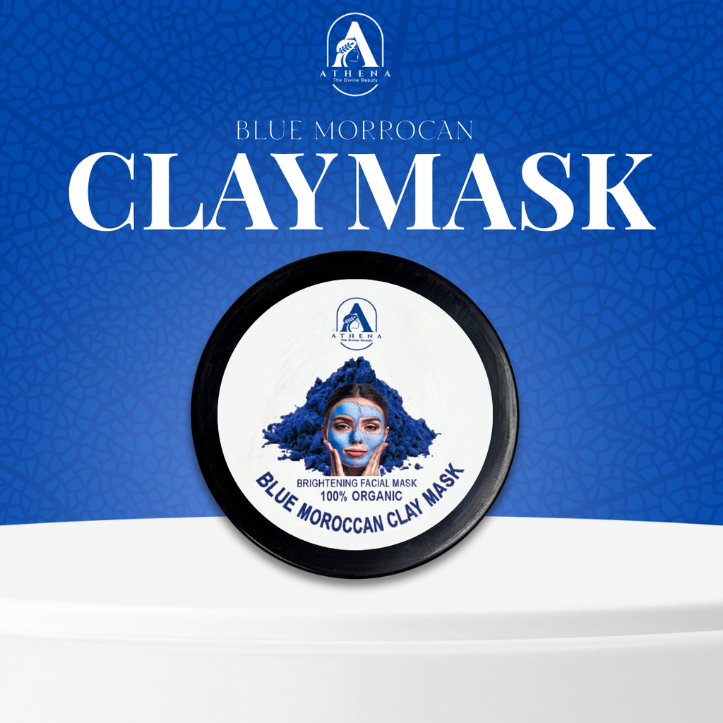 Blue Moroccan Clay Mask (Whitening)