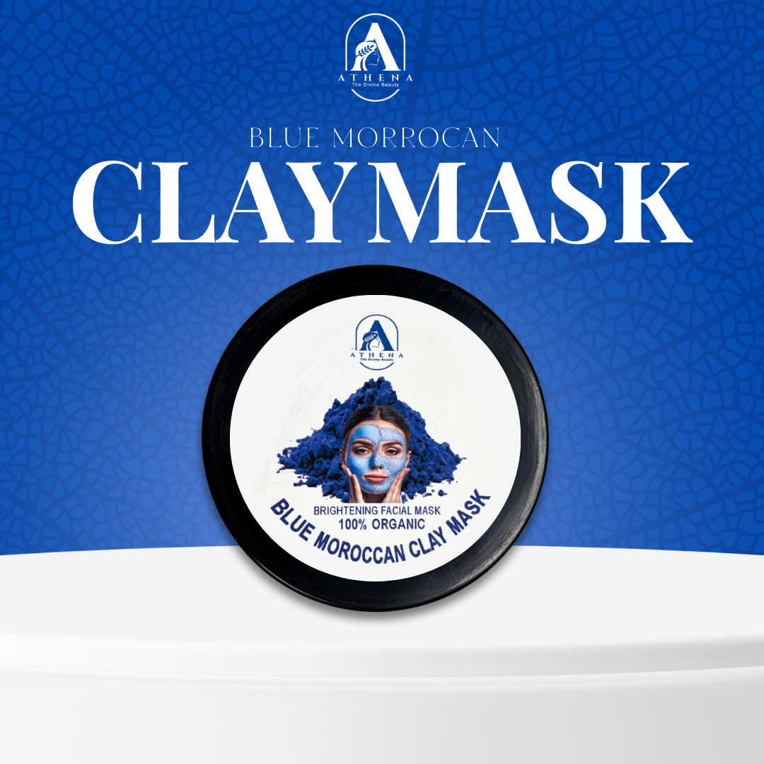 Blue Moroccan Clay Mask (Whitening)
