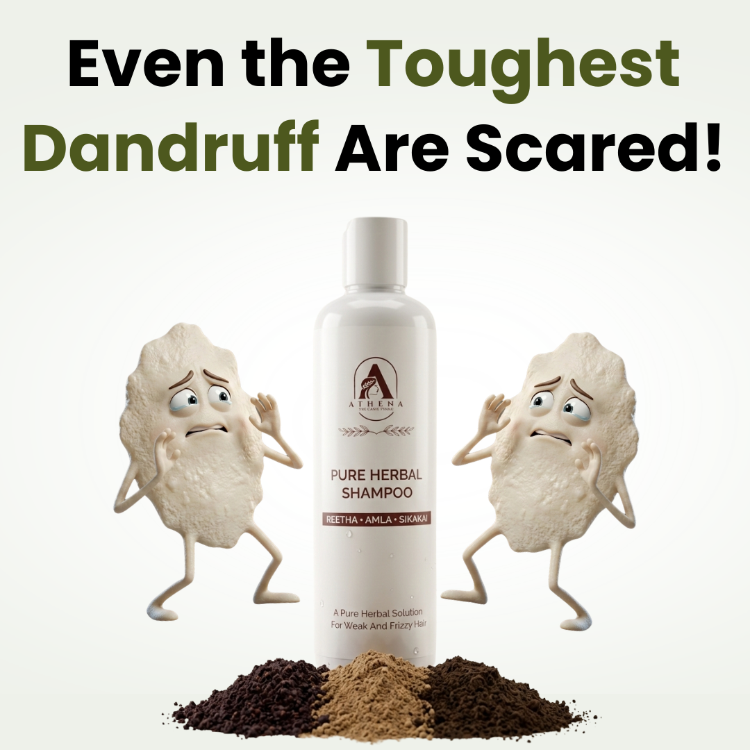 Organic Herbal Anti-Dandruff Shampoo (250ml)