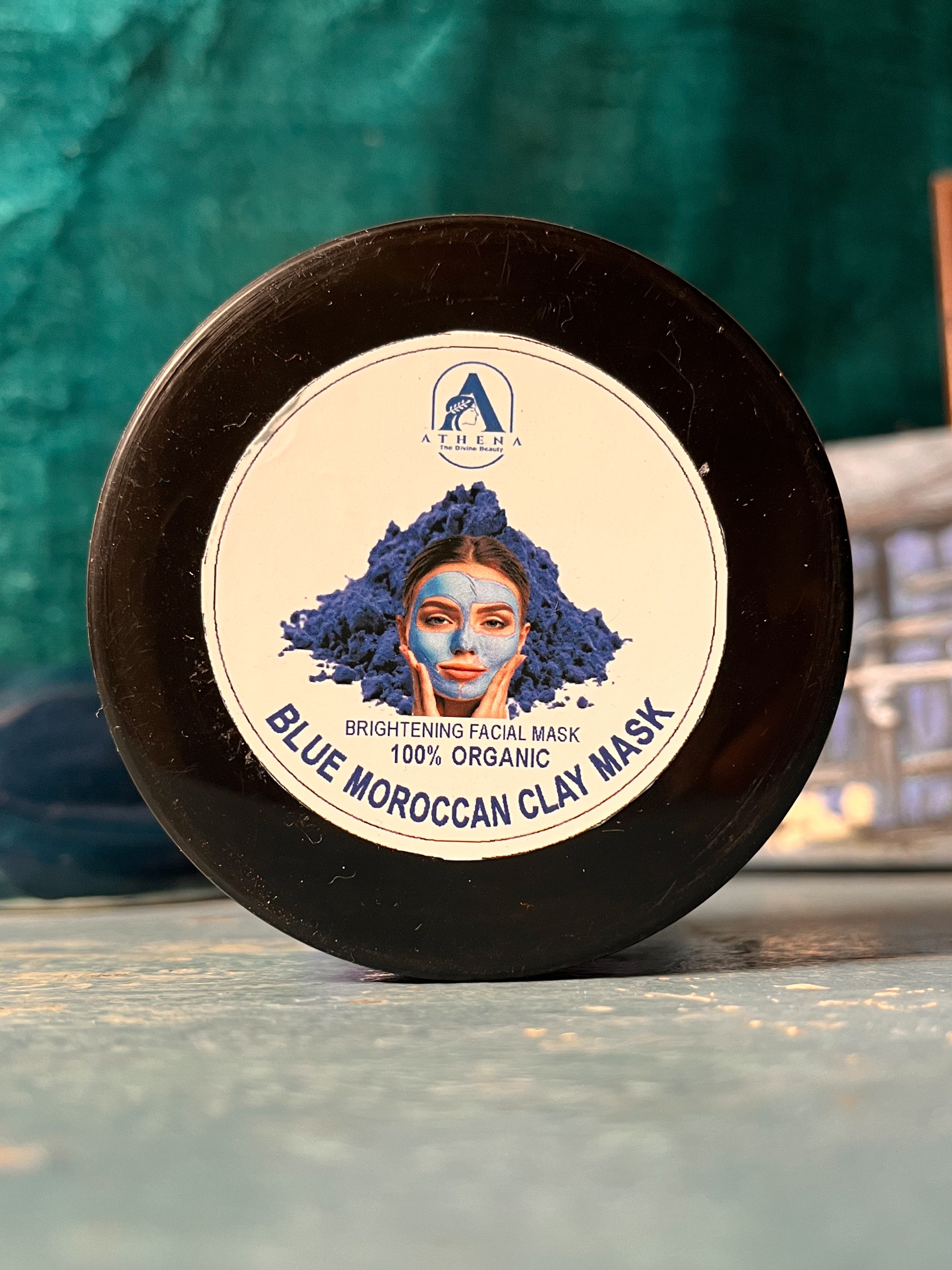 Blue Moroccan Clay Mask (Whitening)